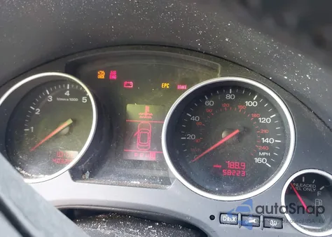 2003 Audi A4 1.8T из США, поврежденный, VIN WAUAC48H33K027633